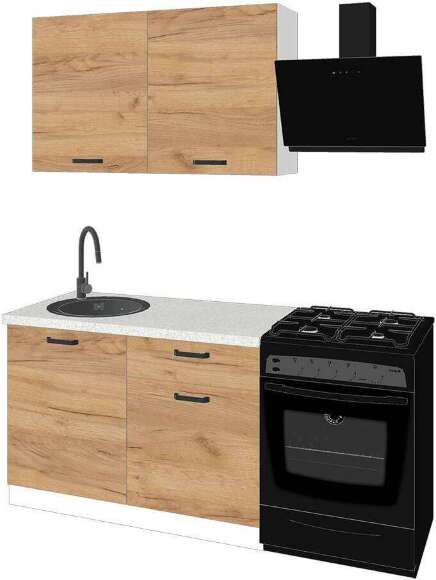 Готовая кухня Варя 1.2 м со столешницей