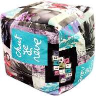 Пуфик Куб велюр Колибри