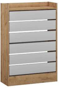 Обувница Ямайка ЯПТ-2 (ТЭКС) Дуб Крафт / Белый