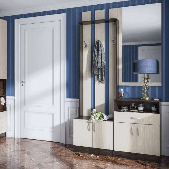 Зеркало настенное Вега ЗН (Интерьер Центр) Венге Зеркало настенное Вега ЗН (Интерьер Центр) Венге