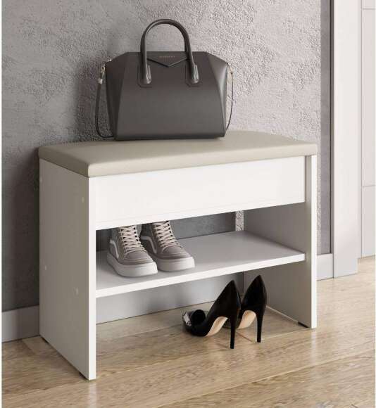 Обувница ОБ 2, Белый текстурный