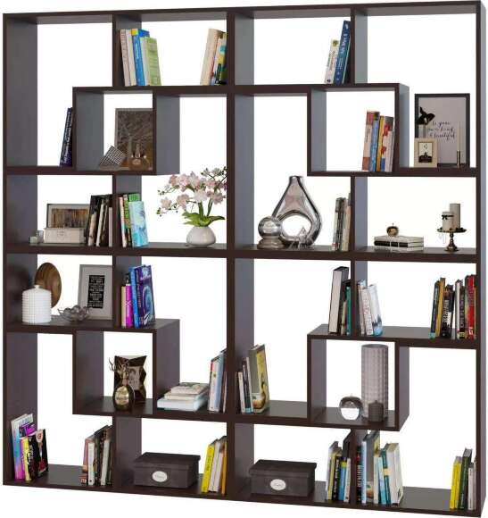 Стеллаж Сокол 7 (8 модулей ПК-9) Венге