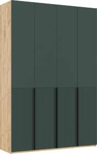 Марвэл Шкаф 4-х ств. (1600) (Браш Мени Грин, Дуб Крафт) Марвэл Шкаф 4-х ств. (1600) (Браш Мени Грин, Дуб Крафт)