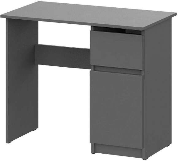 Денвер стол письменный 0,9 м / Графит серый Денвер стол письменный 0,9 м / Графит серый