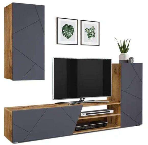 Стенка Прага-6 Таксония/Софт графит