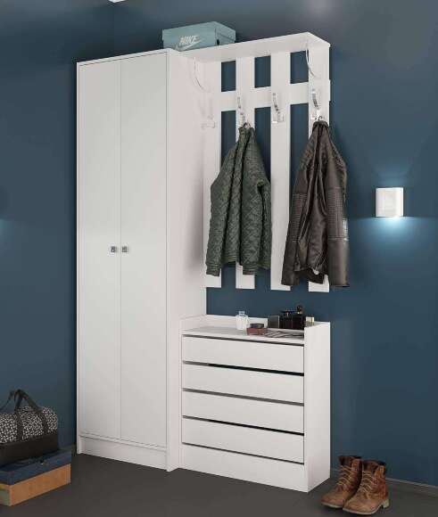 Обувница Ямайка ЯПТ-3 (ТЭКС) Белый Обувница Ямайка ЯПТ-3 (ТЭКС) Белый