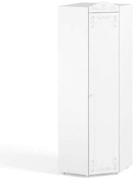 Шкаф угловой (гл.410) Италия ИТ-65 белое дерево Шкаф угловой (гл.410) Италия ИТ-65 белое дерево