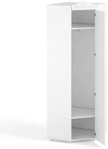 Шкаф угловой (гл.410) Италия ИТ-65 белое дерево Шкаф угловой (гл.410) Италия ИТ-65 белое дерево