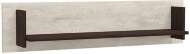 Полка навесная Лючия 33.16, Бетон пайн белый, Венге