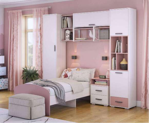 Полка открытая 600 Лило (MLK)