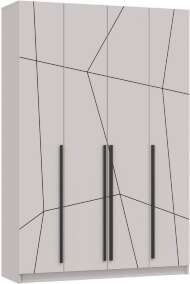 Брандо шкаф для одежды 67.13 МДФ Геометрия Кашемир Брандо шкаф для одежды 67.13 МДФ Геометрия Кашемир