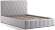Милана кровать 140 Tenerife silver (светло-серый) Милана кровать 140 Tenerife silver (светло-серый)