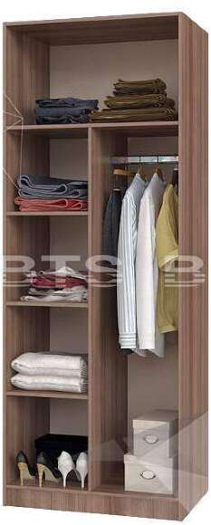 Шкаф двухдверный с перегородкой БТС (Венге/Лоредо) Шкаф двухдверный с перегородкой БТС (Венге/Лоредо)