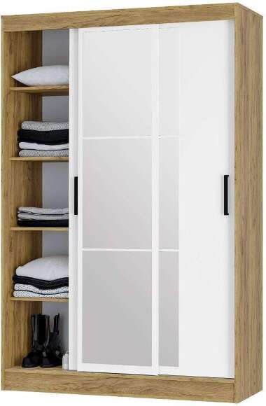 Шкаф-купе Тайм ШКК-03, крафт/белый Шкаф-купе Тайм ШКК-03, крафт/белый