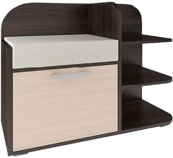 Ивушка 6 Тумба для обуви Бодега Темный / Светлый