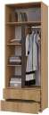 Шкаф для одежды и белья Вега, дуб золотой