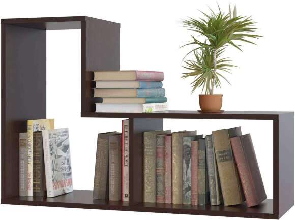 Стеллаж Сокол 7 (8 модулей ПК-9) Венге/Дуб сонома