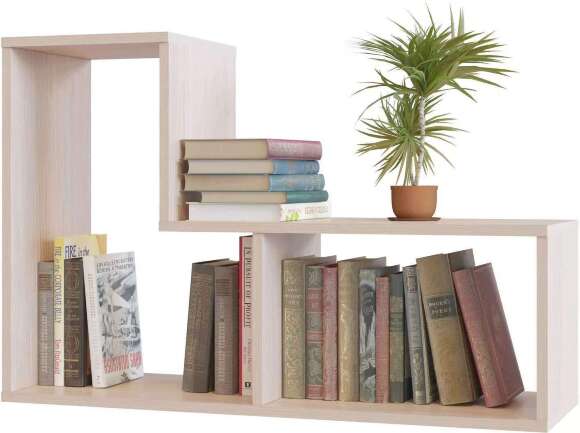 Стеллаж Сокол 7 (8 модулей ПК-9) Венге/Дуб сонома