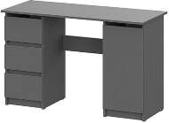 Денвер стол письменный 1,2 м / Графит серый