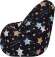 Кресло мешок груша L Star велюр