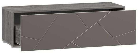 Гостиная Summit комплектация 4 Ясень анкор тёмный/софт графит/капучино