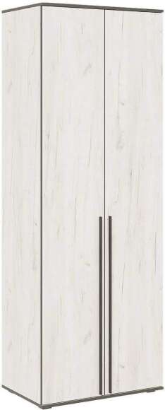 Шкаф 2-х створчатый Норд дуб крафт белый