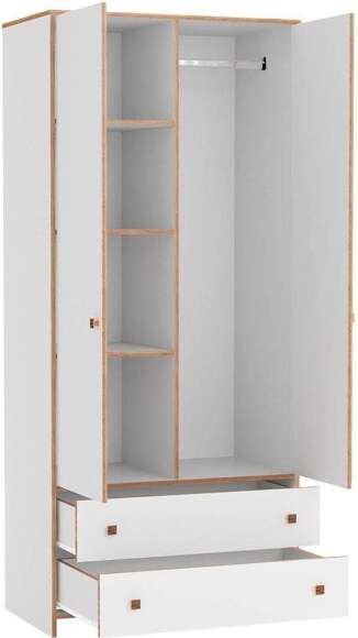 68.04 шкаф для одежды Дакота Белый 68.04 шкаф для одежды Дакота Белый