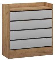 Обувница Ямайка ЯПТ-3 (ТЭКС) Дуб Крафт / Белый