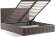 Милана кровать 160 Tenerife espresso (серо-коричневый) Милана кровать 160 Tenerife espresso (серо-коричневый)