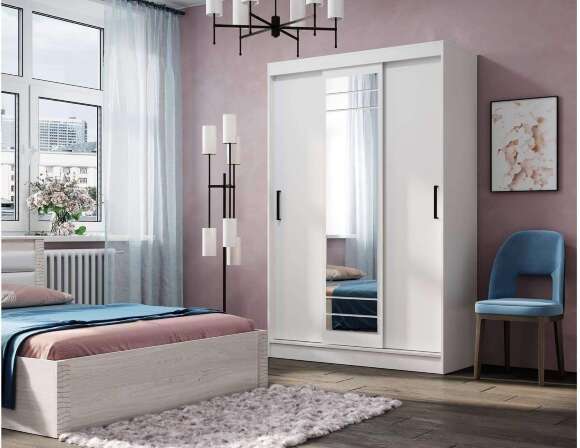 Шкаф-купе Тео ШКК-02, Белый Шкаф-купе Тео ШКК-02, Белый