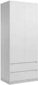 Агата М1 Шкаф-2х дверный Белый Агата М1 Шкаф-2х дверный Белый