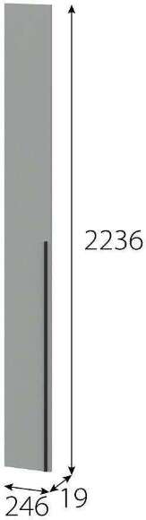 Дверь для шкафа Этна СГ 2236х246 Дверь для шкафа Этна СГ 2236х246