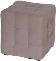 Пуф Лотос Бежевый велюр