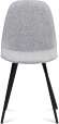 Стул Асти черный муар / светло-серый
