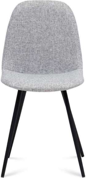 Стул Асти черный муар / светло-серый