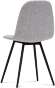 Стул Асти черный муар / светло-серый