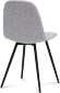 Стул Асти черный муар / светло-серый