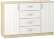 НМ 040.35 Комод Оливия Дуб Сонома/белое дерево НМ 040.35 Комод Оливия Дуб Сонома/белое дерево