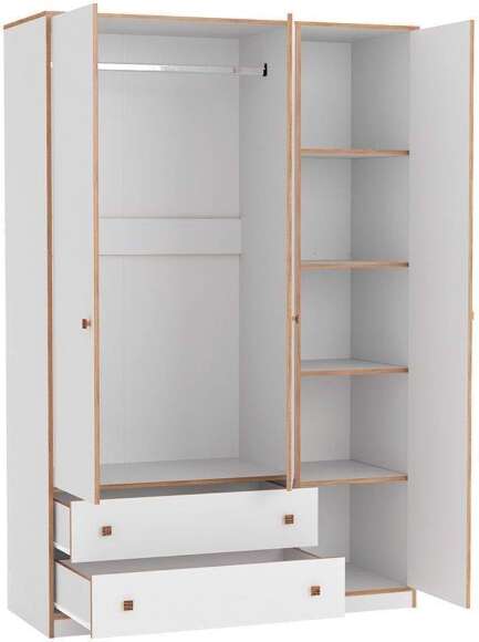 68.05 шкаф для одежды Дакота Белый 68.05 шкаф для одежды Дакота Белый