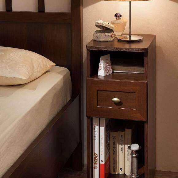 Тумба прикроватная высокая Sherlock 51, орех Тумба прикроватная высокая Sherlock 51, орех