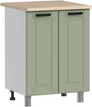 МК Аленушка Н 600 Астра Фисташка,скоба черный (со столешницей) МК Аленушка Н 600 Астра Фисташка,скоба черный (со столешницей)