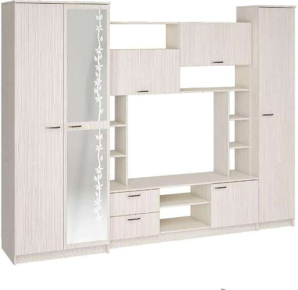 Стенка в гостиную Марта-11, сосна Стенка в гостиную Марта-11, сосна