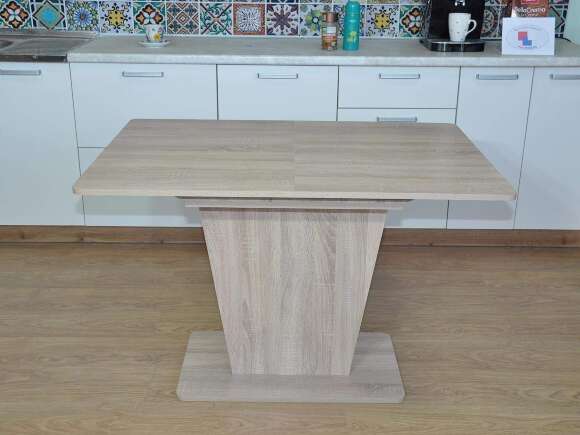 Стол обеденный Эстетика Бетон Дуб Сонома