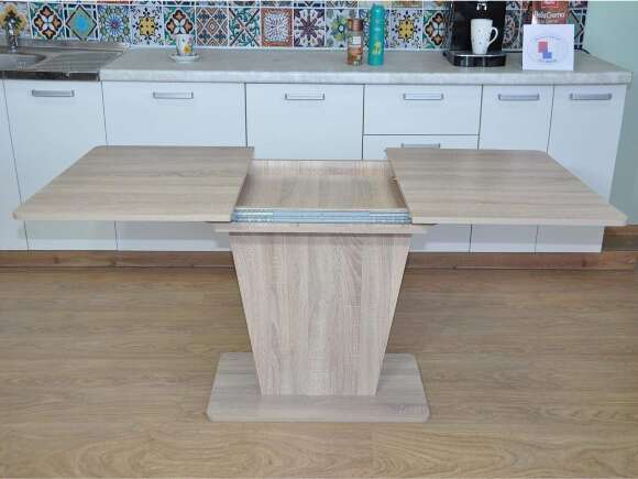 Стол обеденный Эстетика Бетон Дуб Сонома