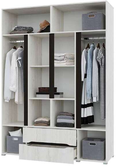 Шкаф для одежды и белья Вега, прованс