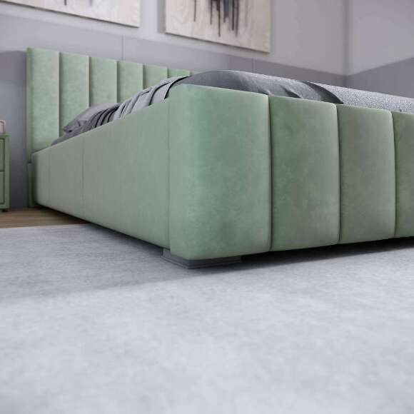 Кровать с подъёмным механизмом Нега 160х200 Мятный Кровать с подъёмным механизмом Нега 160х200 Мятный