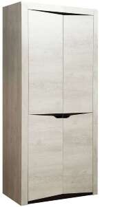 33.18 Лючия шкаф для одежды бетон/венге 33.18 Лючия шкаф для одежды бетон/венге