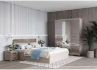 Спальня Ненси, ясень шимо/капучино глянец Спальня Ненси, ясень шимо/капучино глянец