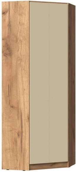 Шкаф угловой Челси Color слоновая кость / дуб крафт