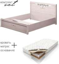 Кровать Афродита 20 140х200 с матрасом BS в комплекте Кровать Афродита 20 140х200 с матрасом BS в комплекте